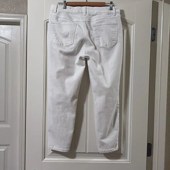 Talbots white jegging crop - Picture 7 of 9